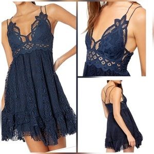 Free People Adella Burnout Dress - Size M